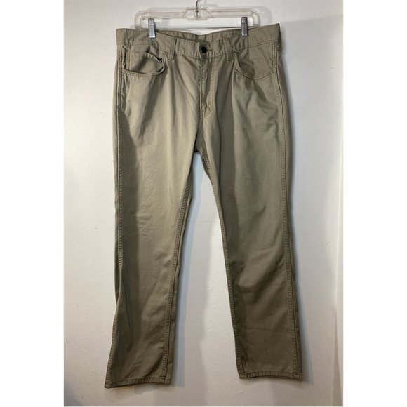 Mens's Levi's 511 Slim Fit Lin 8 Sand Twill Jeans - Picture 2 of 9